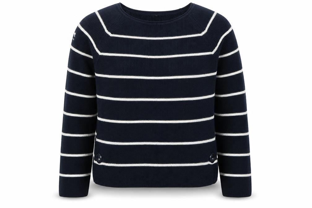 Womens UK Size 10 Betty Barclay Blue Pullover Jumper