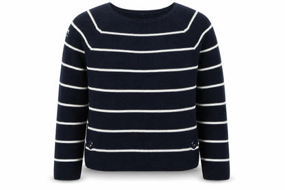 Womens UK Size 10 Betty Barclay Blue Pullover Jumper