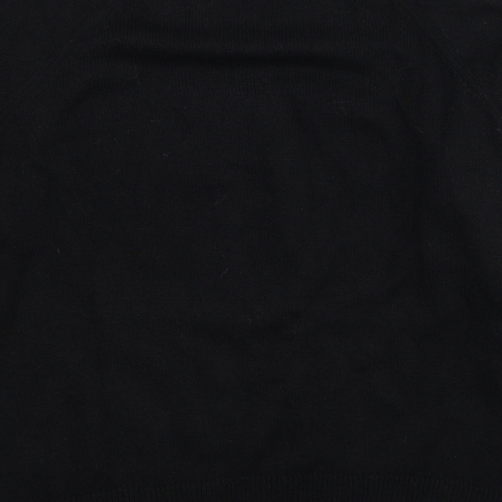 Womens UK Size XS H&M Black Pullover Jumper