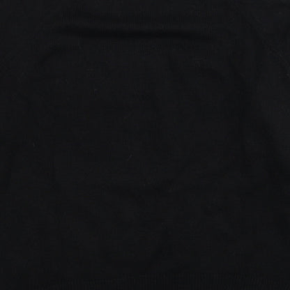 Womens UK Size XS H&M Black Pullover Jumper