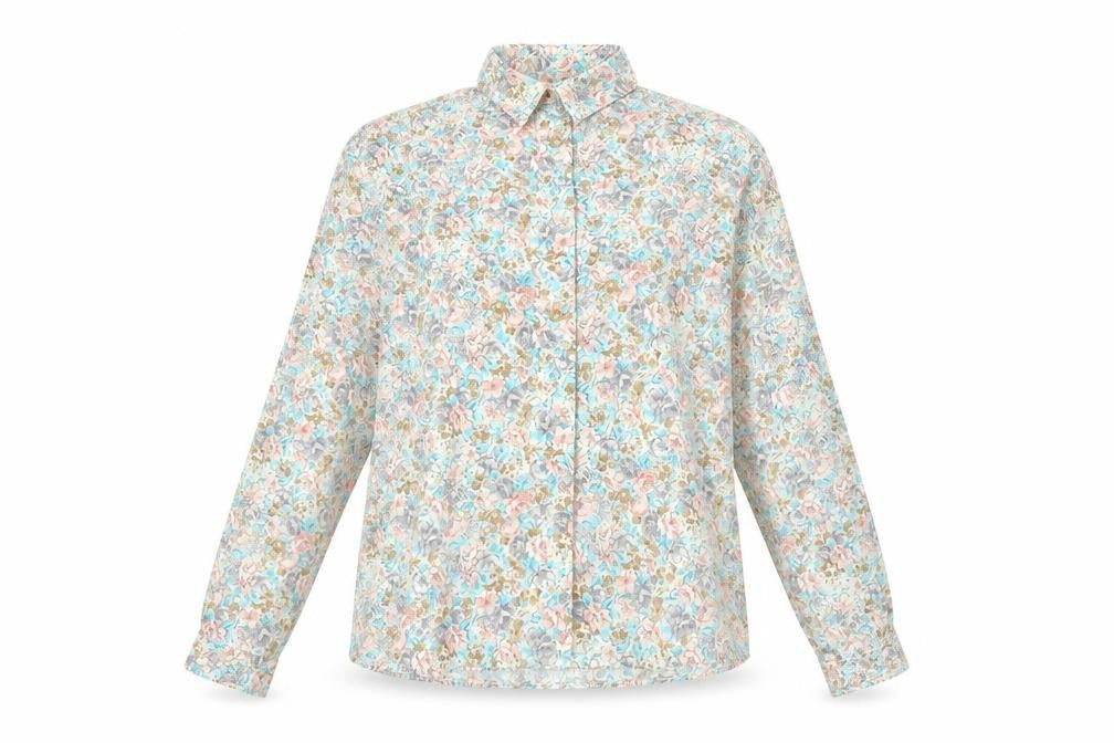 Womens UK Size 12 Preworn White Basic Button-Up