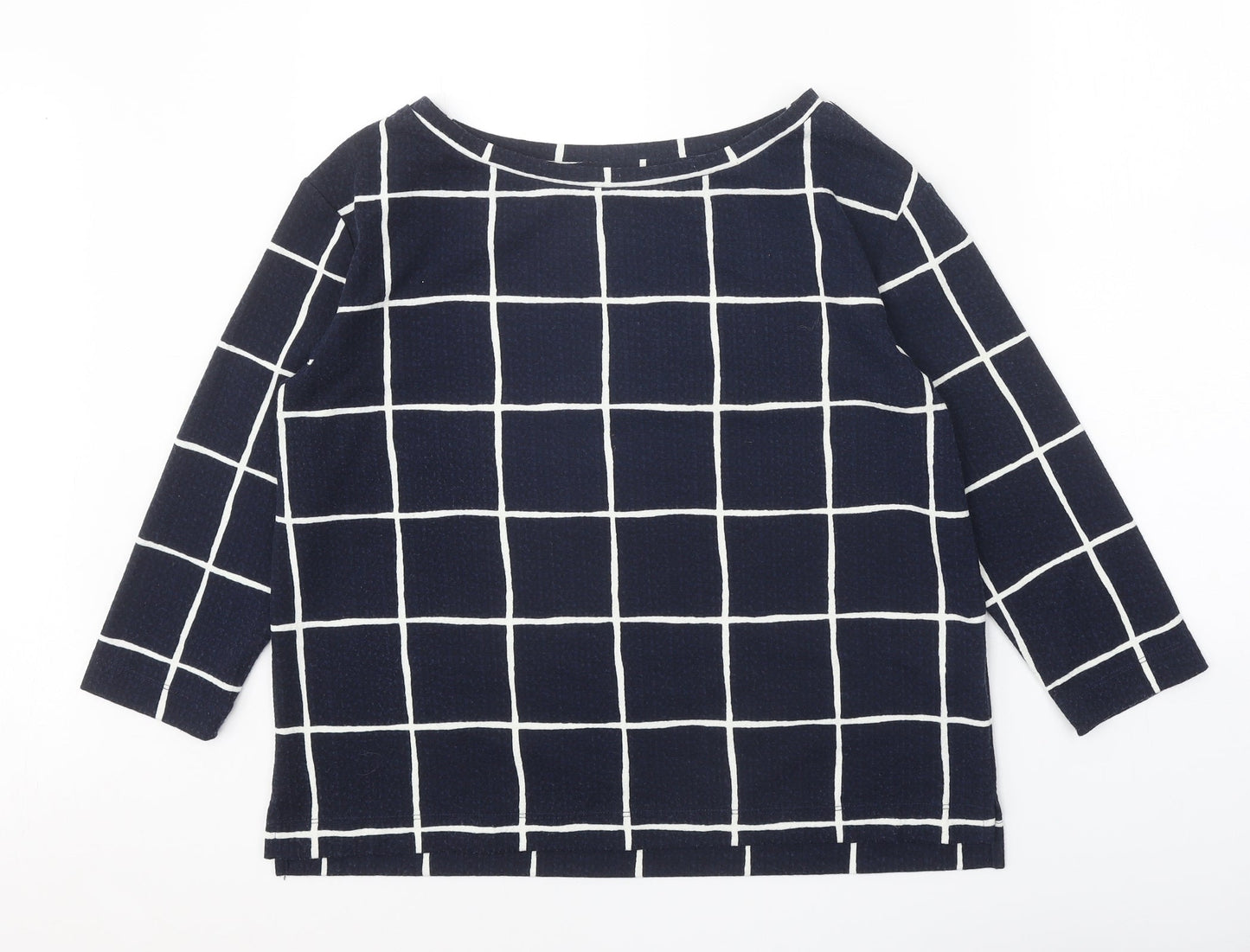 Womens UK Size 12 Marks and Spencer Blue Pullover Jumper