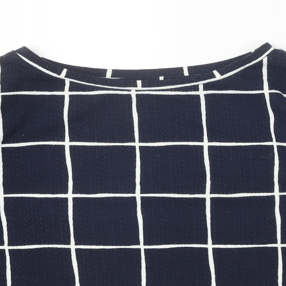 Womens UK Size 12 Marks and Spencer Blue Pullover Jumper