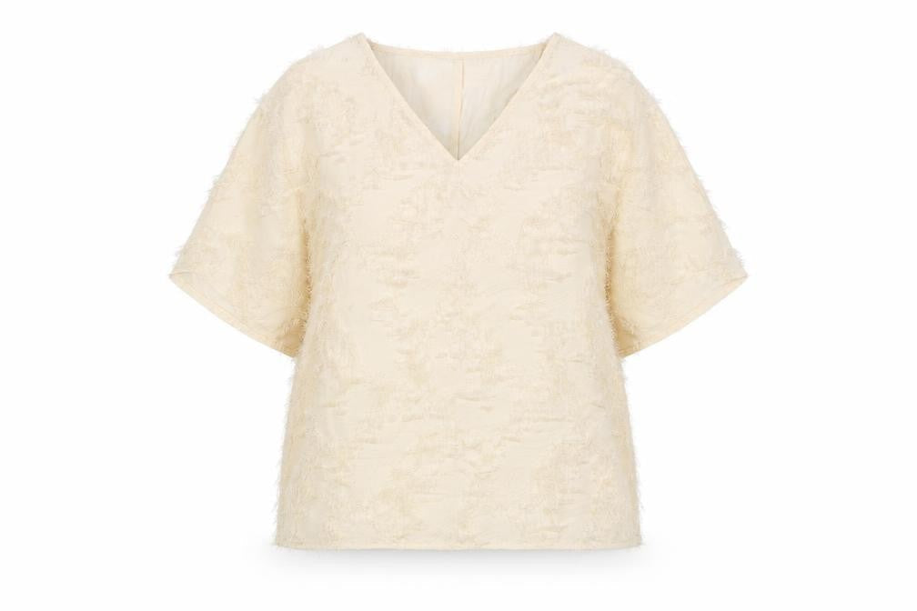 Womens UK Size XL SheIn White Basic Blouse