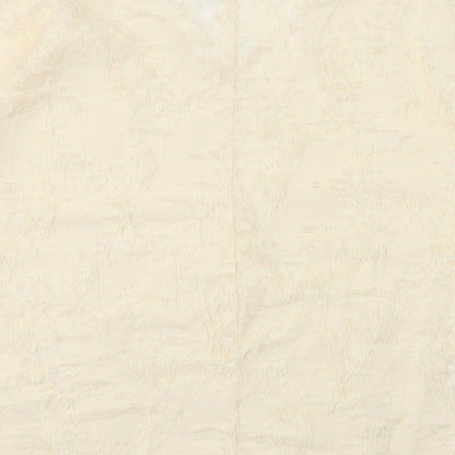 SheIn Womens White Polyester Basic Blouse Size XL V-Neck