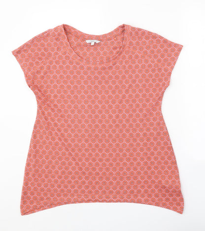 Womens UK Size 8 NEXT Pink Basic T-Shirt