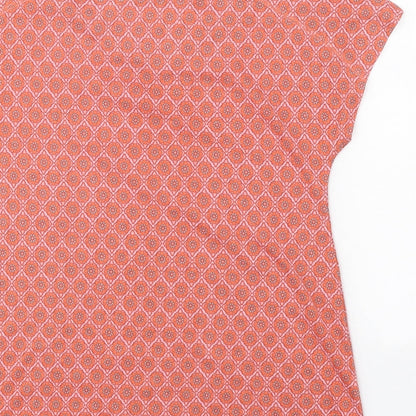 Womens UK Size 8 NEXT Pink Basic T-Shirt