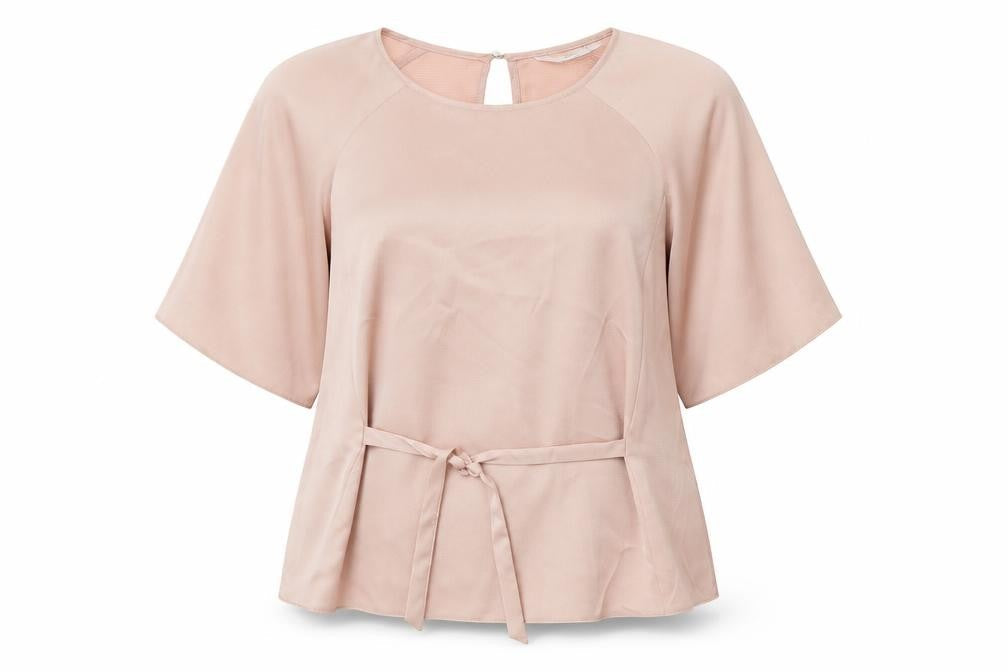 Womens UK Size 10 George Pink Basic T-Shirt