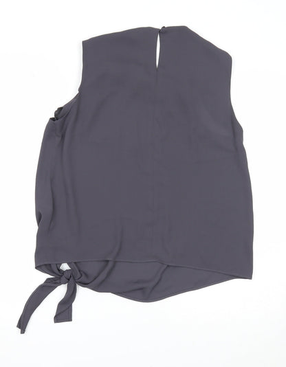Womens UK Size 14 New Look Grey Basic Tank