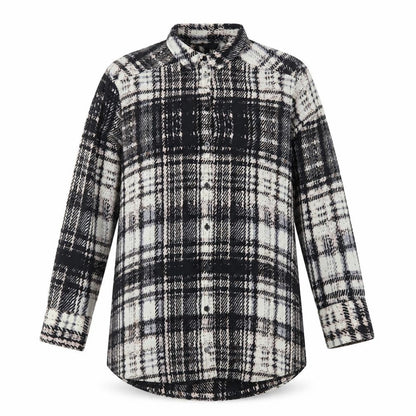 Womens UK Size 8 Topshop Black Basic Button-Up