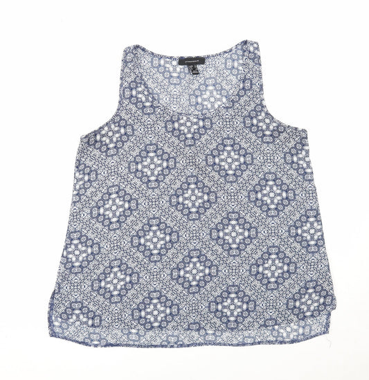 Womens UK Size 12 Atmosphere Blue Basic Tank