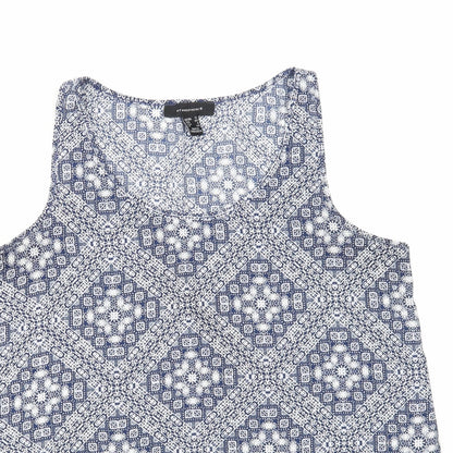 Womens UK Size 12 Atmosphere Blue Basic Tank