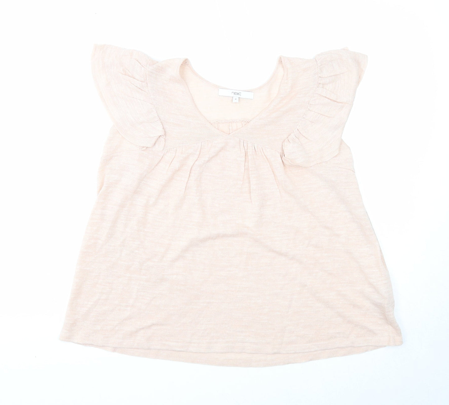 Womens UK Size M NEXT Pink Basic T-Shirt