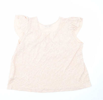 Womens UK Size M NEXT Pink Basic T-Shirt