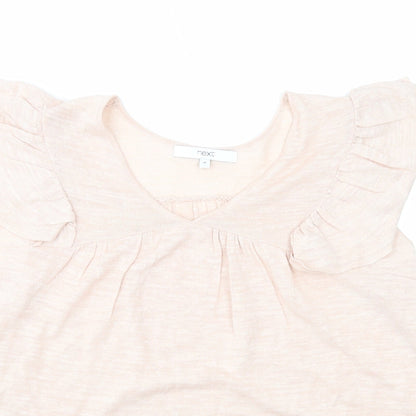 Womens UK Size M NEXT Pink Basic T-Shirt