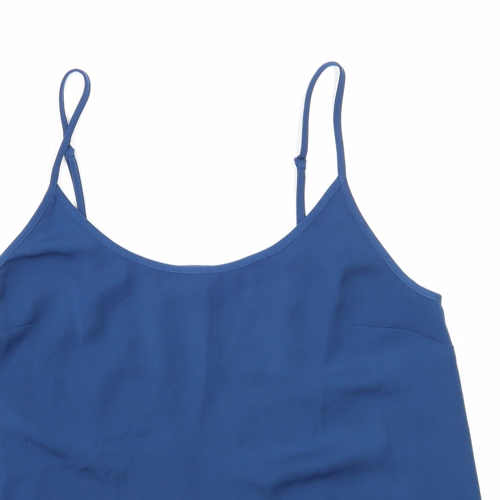 Womens UK Size 8 NEXT Blue Basic Tank