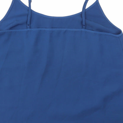 Womens UK Size 8 NEXT Blue Basic Tank
