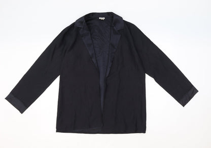 Womens UK Size 12 St Michael Black Basic Blouse