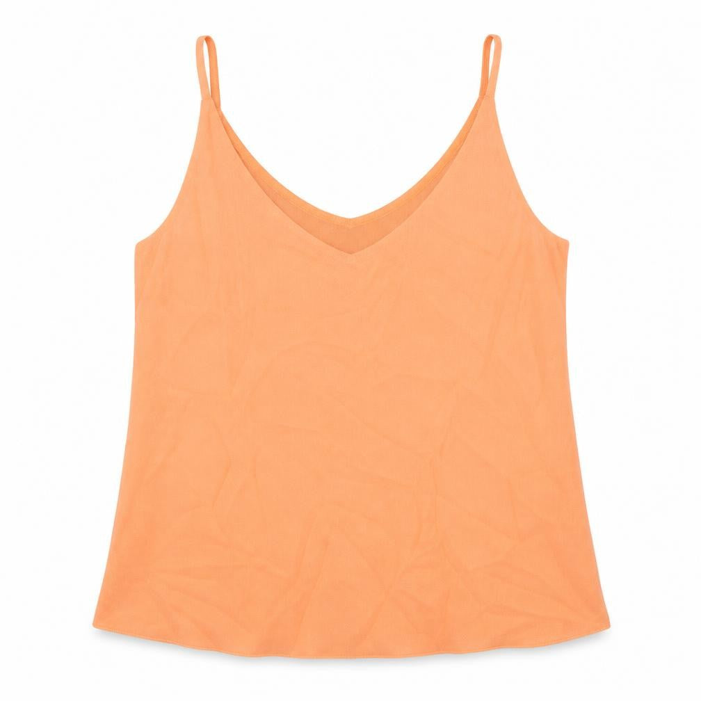 Womens UK Size 14 F&F Orange Camisole Tank
