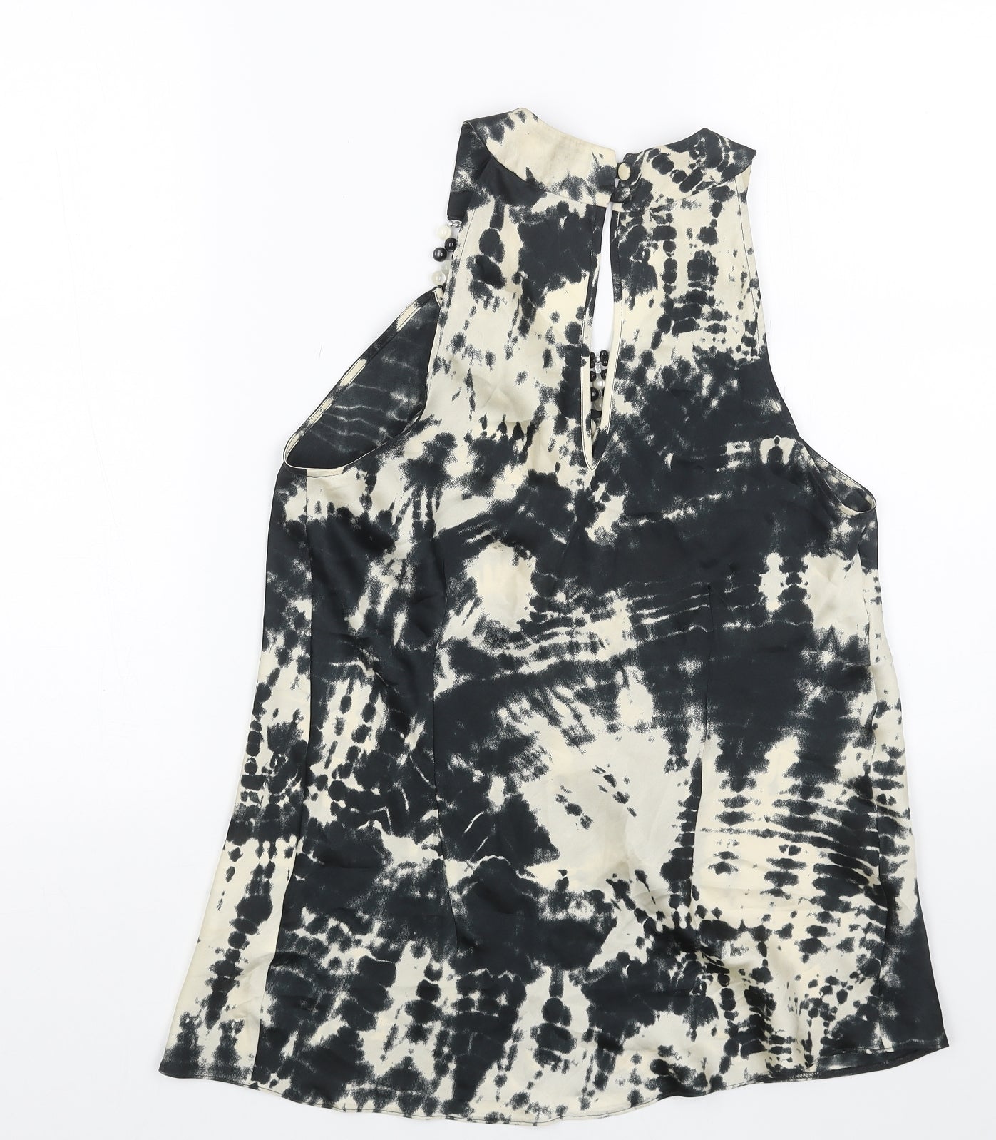 Womens UK Size 12 Julien Macdonald Black Basic Tank