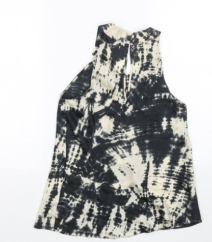 Womens UK Size 12 Julien Macdonald Black Basic Tank