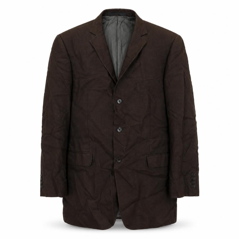 Mens UK Size 42 Marks and Spencer Regular Brown Suit Jacket