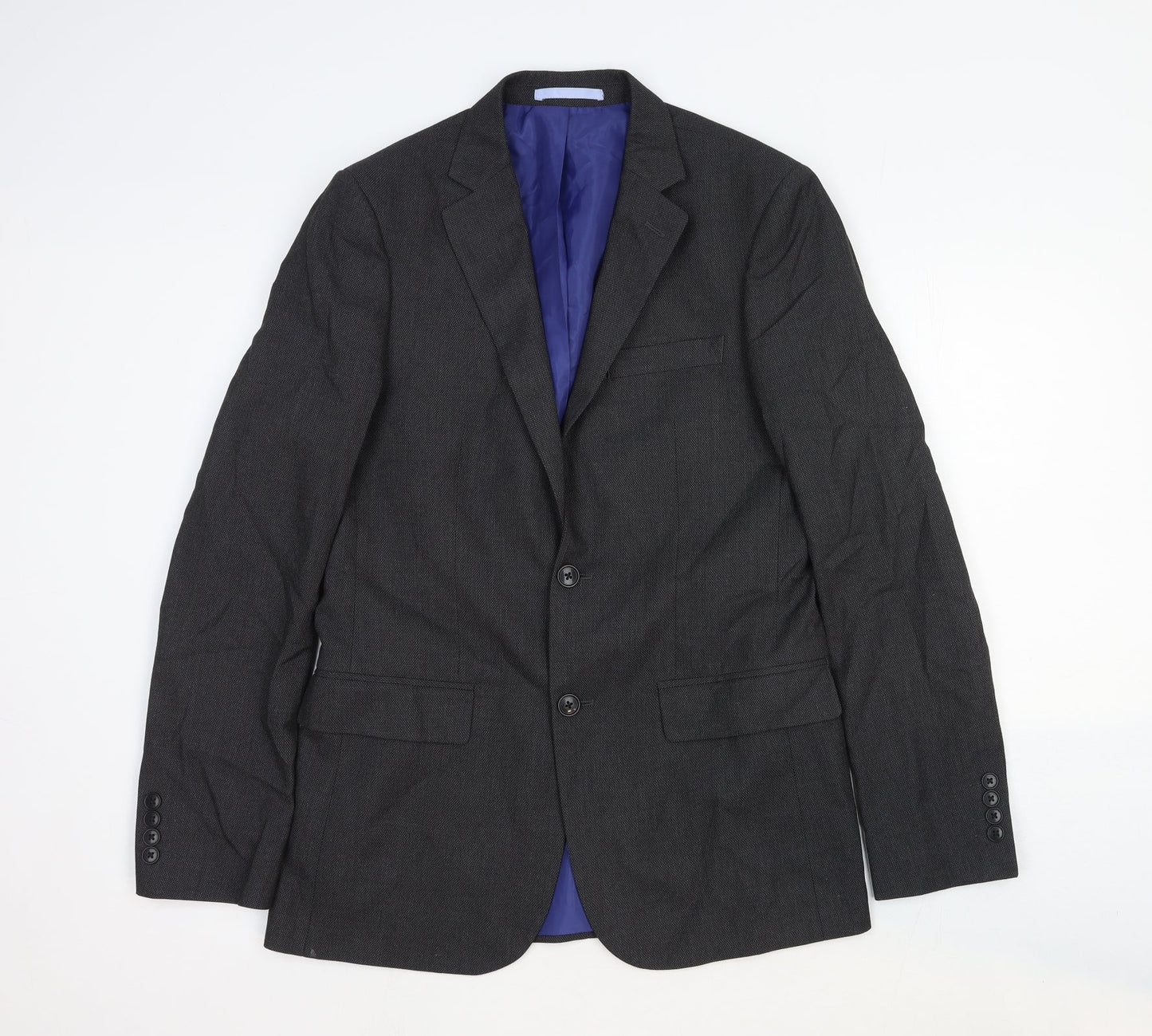 Mens UK Size 38 Marks and Spencer Regular Grey Suit Jacket