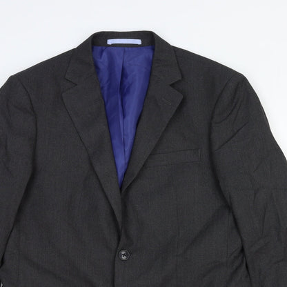 Mens UK Size 38 Marks and Spencer Regular Grey Suit Jacket