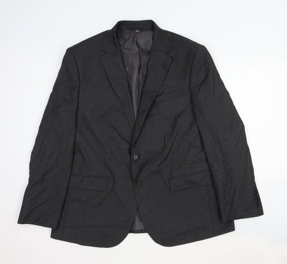 Mens UK Size 44 Marks and Spencer Regular Grey Suit Jacket