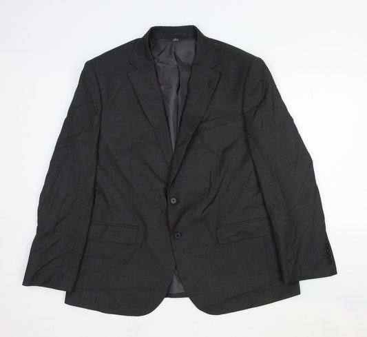 Mens UK Size 44 Marks and Spencer Regular Grey Suit Jacket