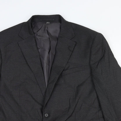 Mens UK Size 44 Marks and Spencer Regular Grey Suit Jacket