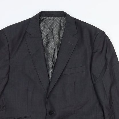 Mens UK Size 40 Marks and Spencer Regular Grey Suit Jacket
