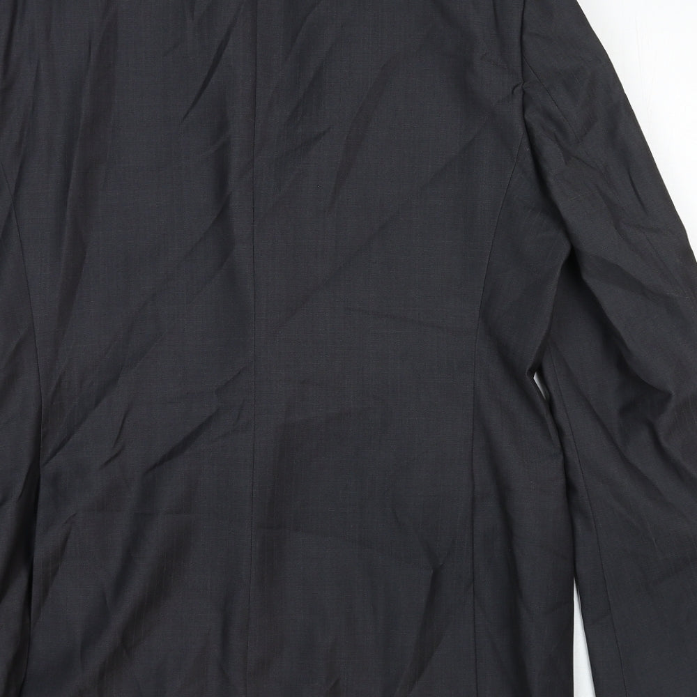 Mens UK Size 40 Marks and Spencer Regular Grey Suit Jacket