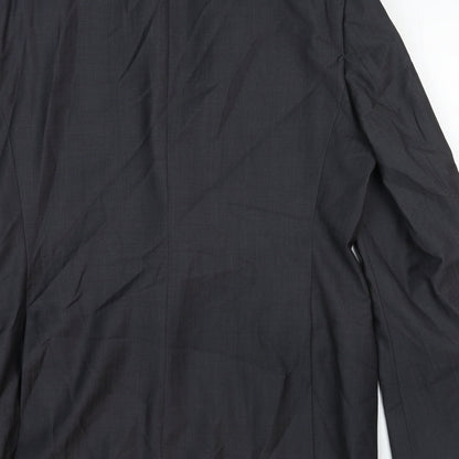 Mens UK Size 40 Marks and Spencer Regular Grey Suit Jacket