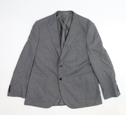Mens UK Size 42 Marks and Spencer Regular Grey Suit Jacket
