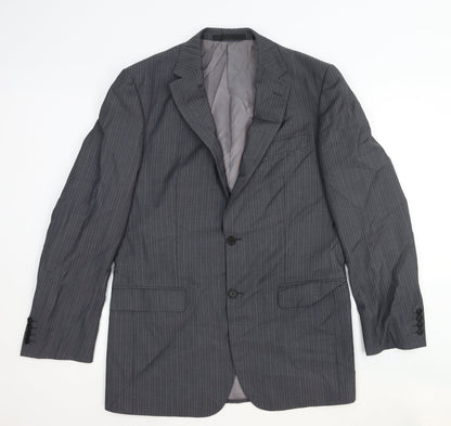 Mens UK Size 40 Marks and Spencer Regular Grey Suit Jacket