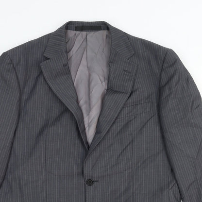 Mens UK Size 40 Marks and Spencer Regular Grey Suit Jacket