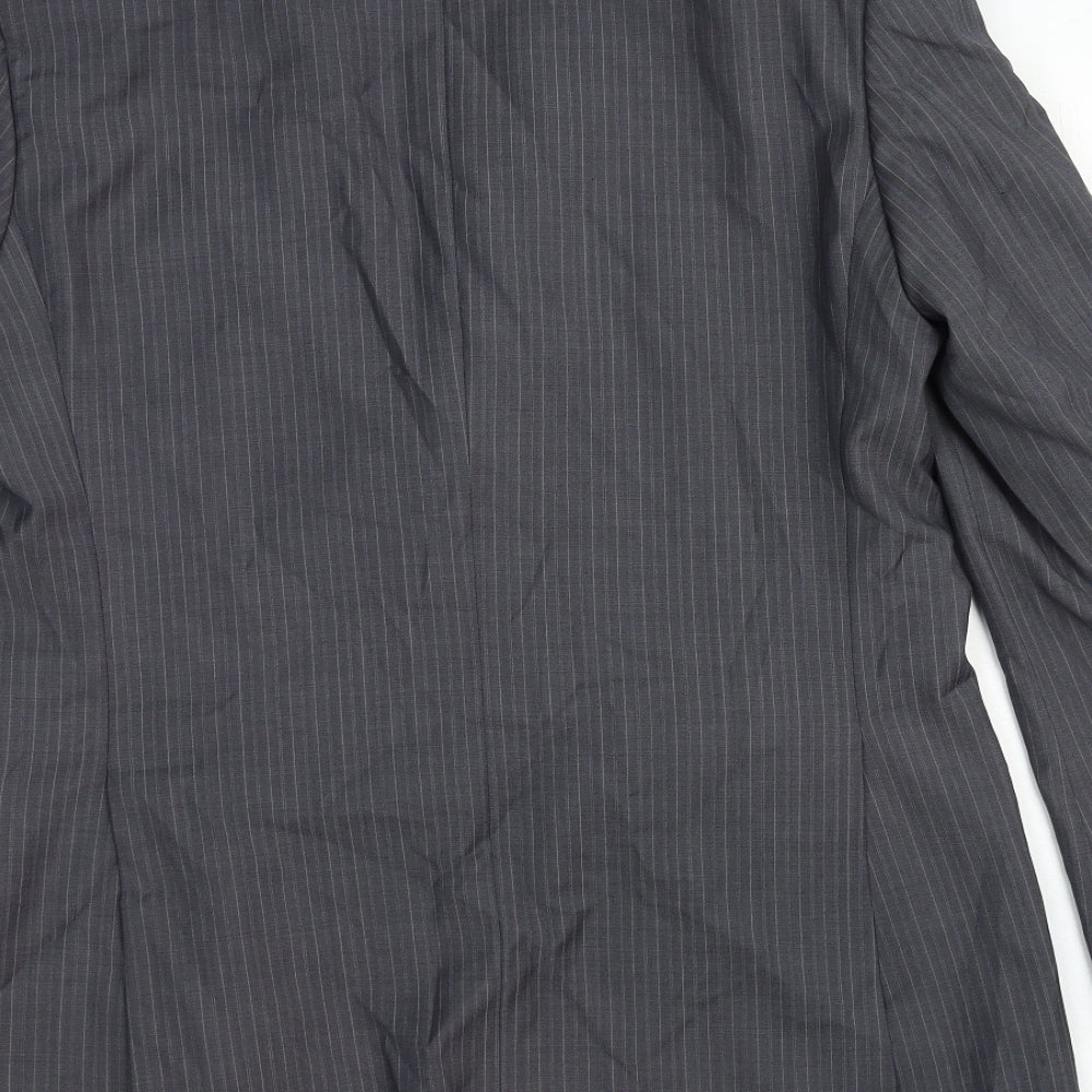 Mens UK Size 40 Marks and Spencer Regular Grey Suit Jacket