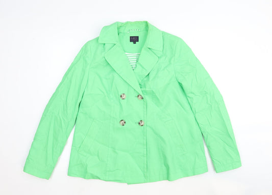 Womens UK Size 12 Marks and Spencer Green Jacket