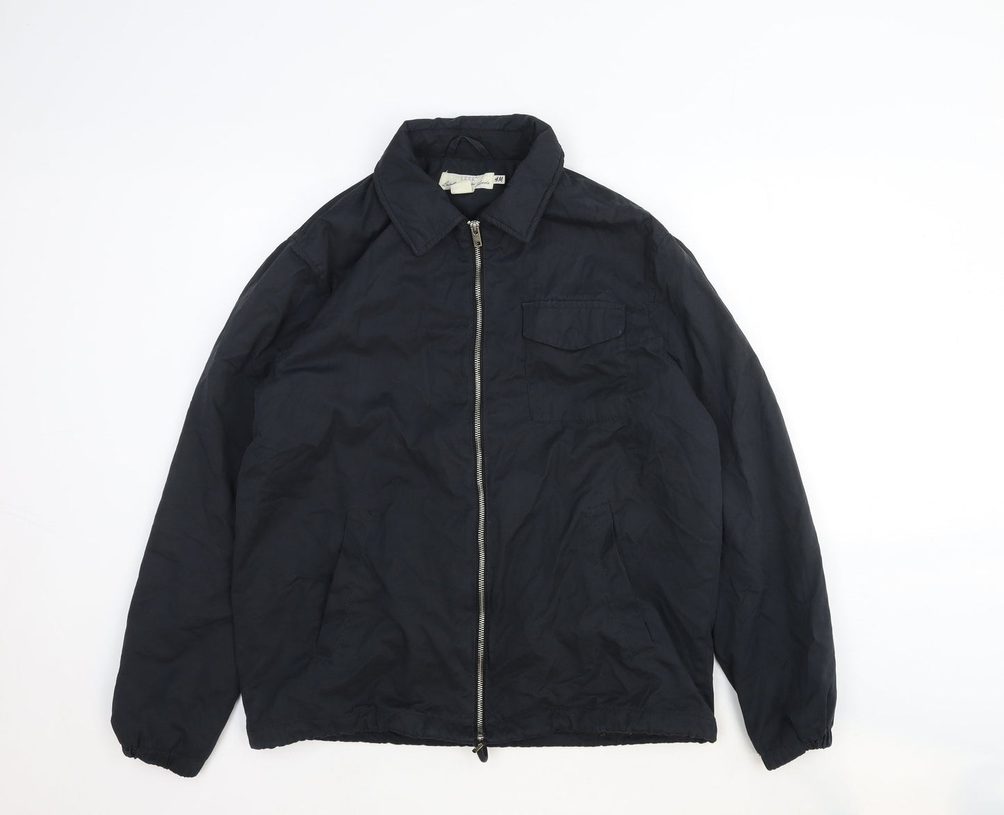Mens UK Size M L.O.G.G Black Jacket