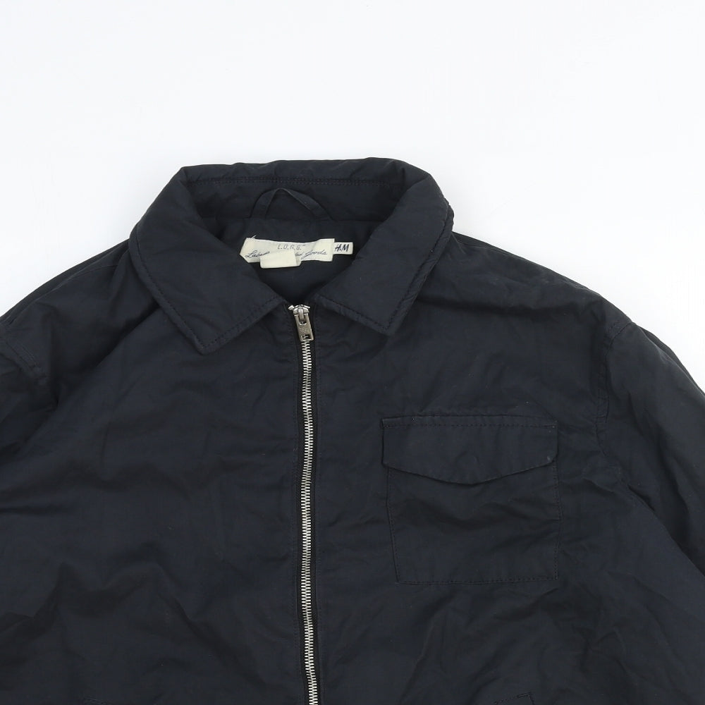 Mens UK Size M L.O.G.G Black Jacket