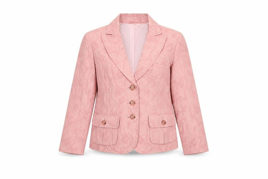 Womens UK Size L Betty Barclay Regular Pink Blazer