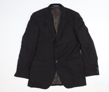 Mens UK Size 40 NEXT Regular Black Suit Jacket