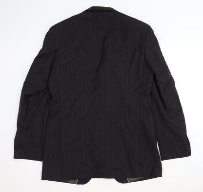 Mens UK Size 40 NEXT Regular Black Suit Jacket