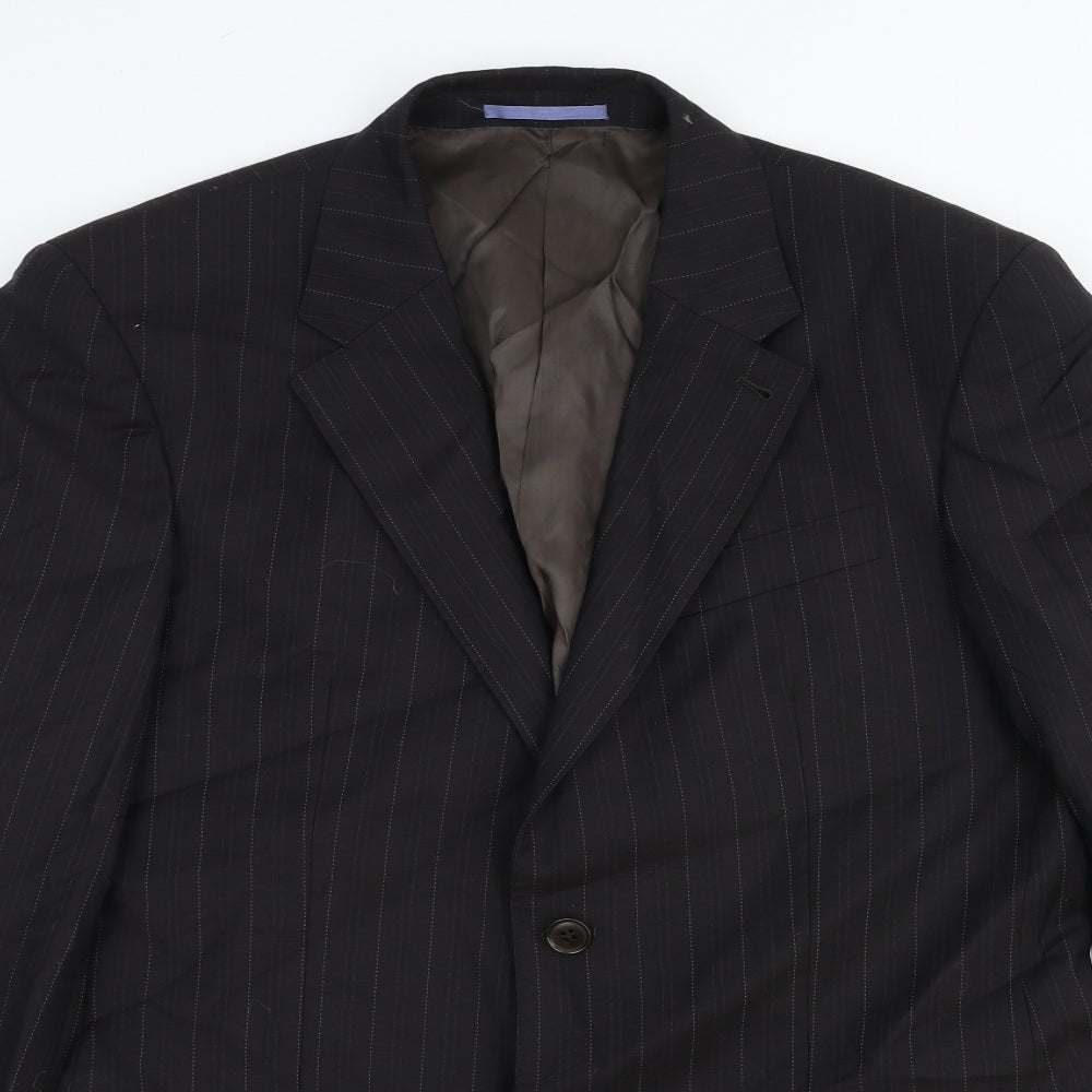 Mens UK Size 40 NEXT Regular Black Suit Jacket
