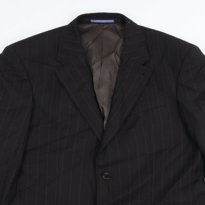 Mens UK Size 40 NEXT Regular Black Suit Jacket