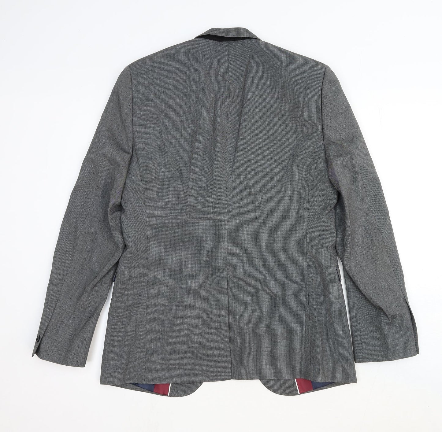 Mens UK Size 38 Debenhams Regular Grey Suit Jacket