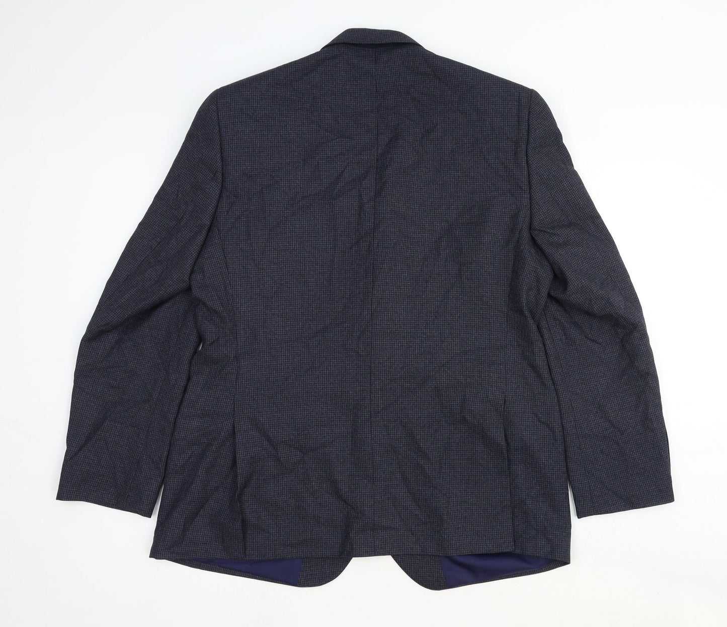 Mens UK Size 42 Marks and Spencer Regular Blue Suit Jacket