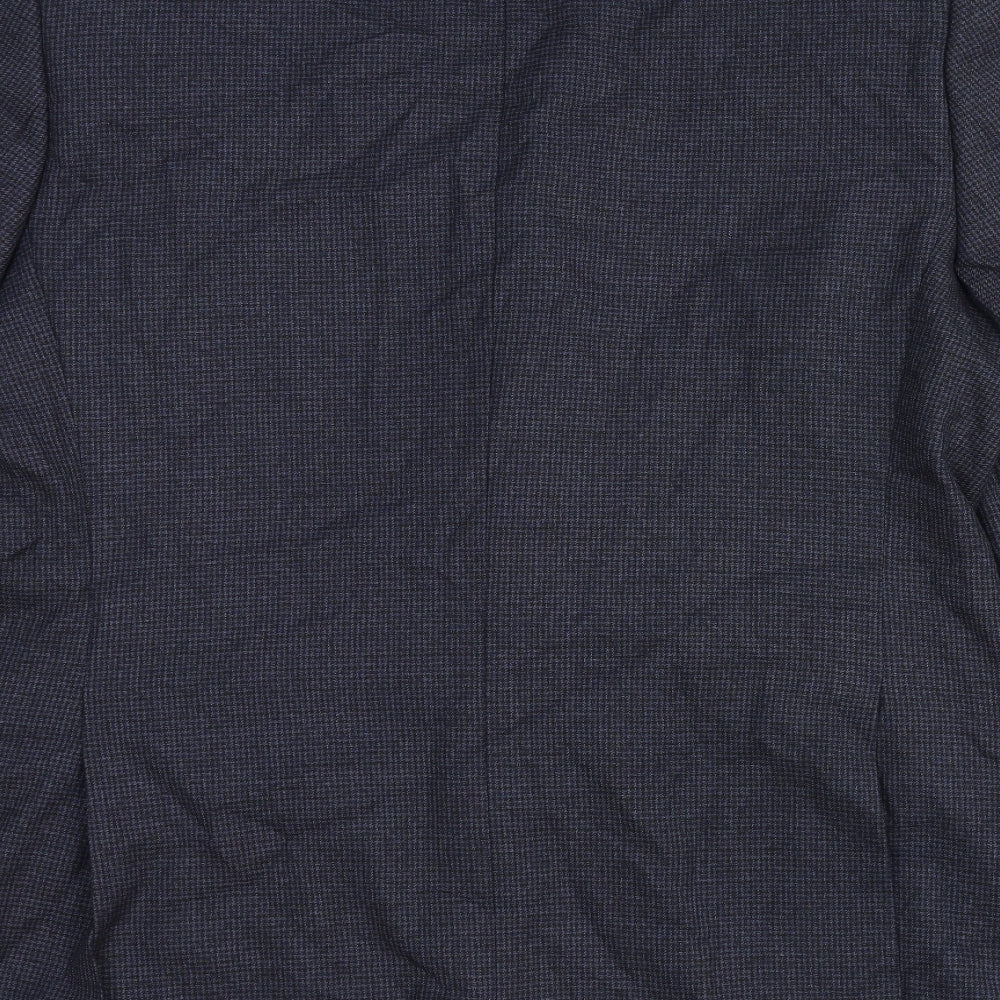 Mens UK Size 42 Marks and Spencer Regular Blue Suit Jacket