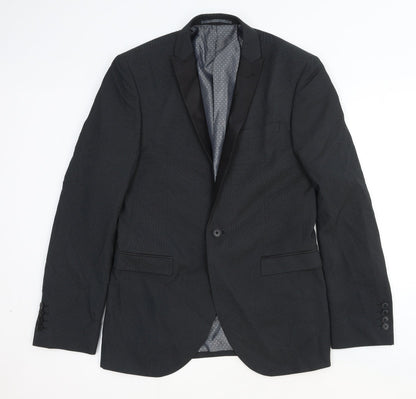 Mens UK Size 38 NEXT Regular Grey Suit Jacket
